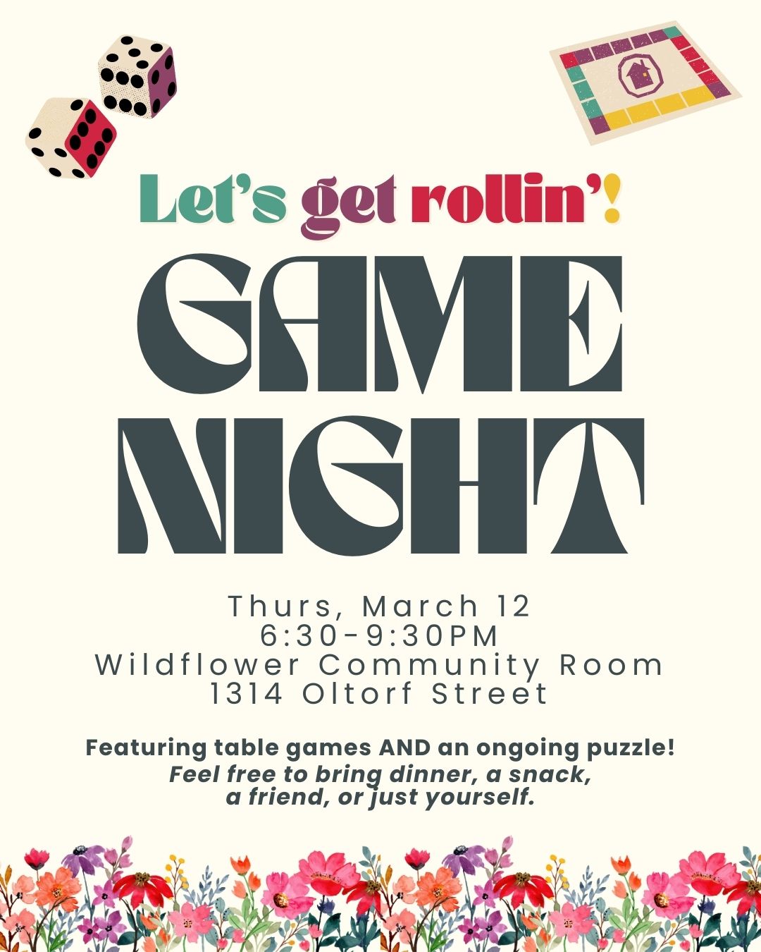 Game Night 3/12